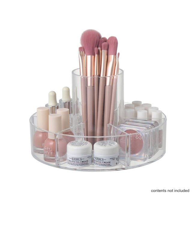 ACRYLIC BEAUTY SPINNER ORGANIZER SET