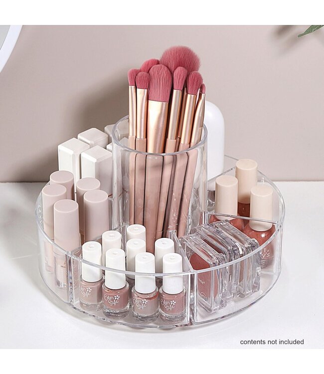ACRYLIC BEAUTY SPINNER ORGANIZER SET