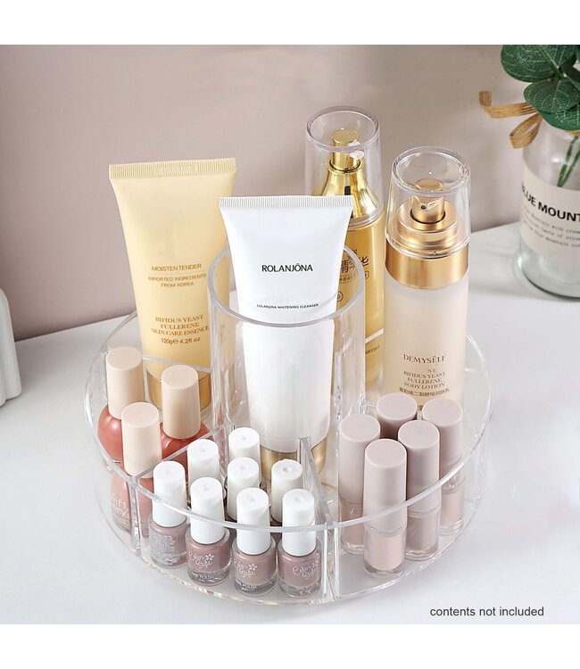 ACRYLIC BEAUTY SPINNER ORGANIZER SET