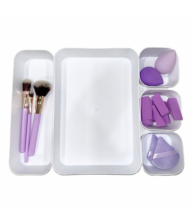 ALL IN ONE BRUSH & SPONGE ORGANIZER SET