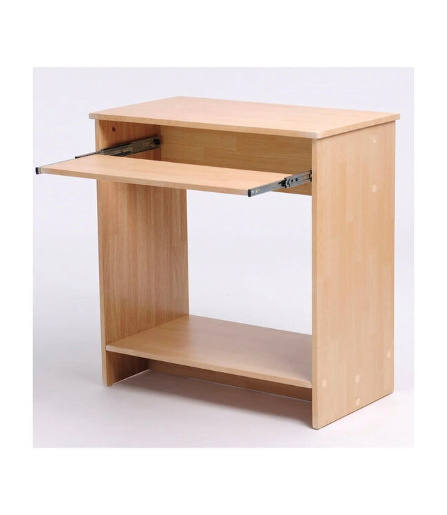 ATELIER DU NORD BEECH COMPUTER DESK LUCCA 28" x 15.7" x 29.5"