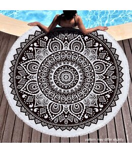 SOL DE MARE ROUND COTTON BEACH TOWEL AST 59" RD