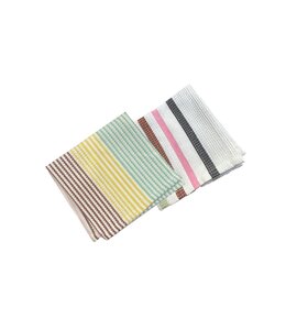 2Pk STRIPE DISH CLOTHS 13X13" AST