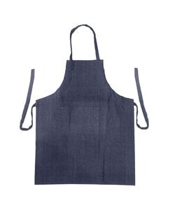 DENIM ADJUSTABLE APRON BLUE 28X36"