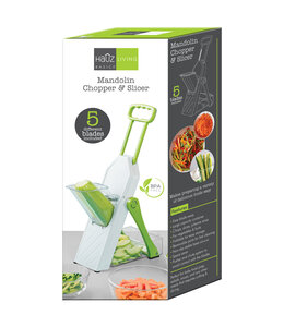 SAFE-SLICER MANDOLIN CHOPPER w/5 BLADES