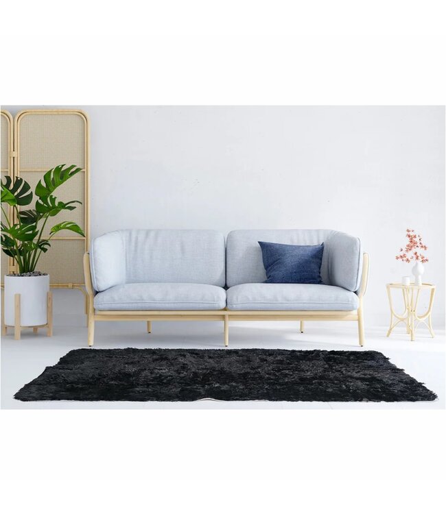 LAUREN TAYLOR PELUSA SHAG ACCENT RUG