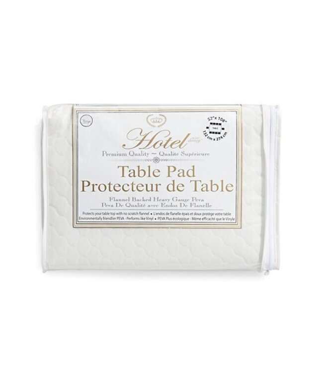 HOTEL QUILTED TABLE PROTECTOR