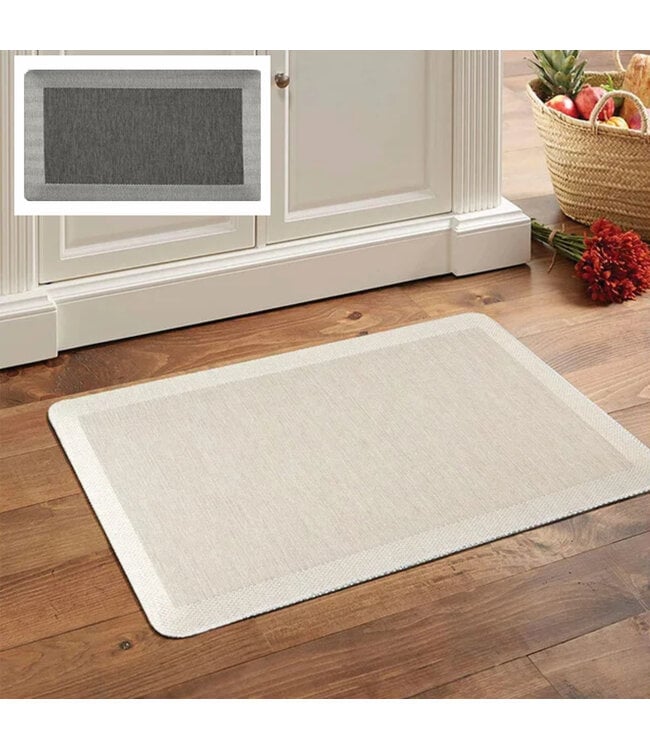 LAUREN TAYLOR TWEED ANTI FATIGUE KITCHEN MAT 19.6X39.5"