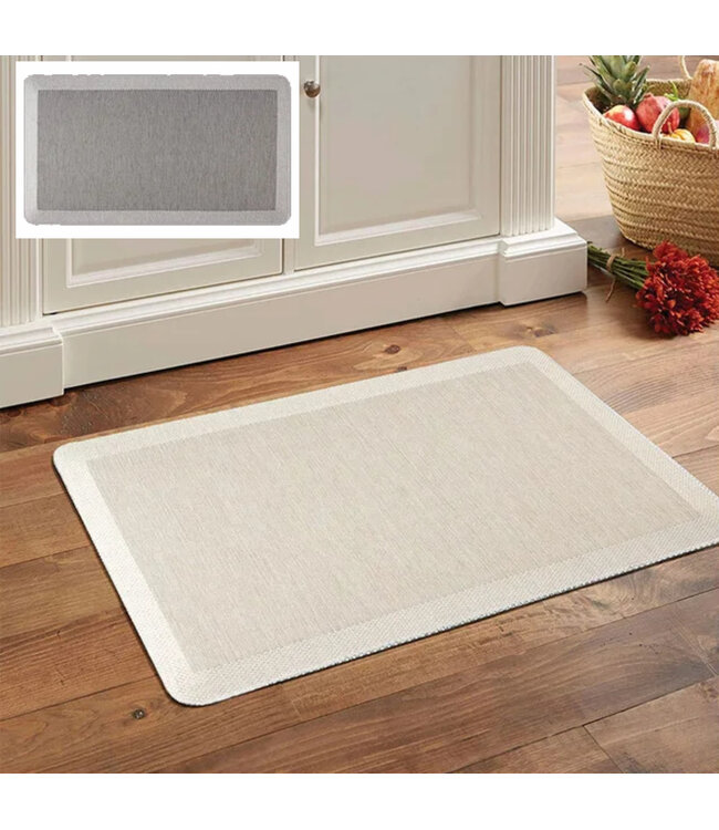 LAUREN TAYLOR TWEED ANTI FATIGUE KITCHEN MAT 19.6X39.5"