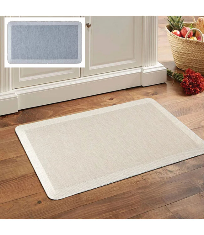 LAUREN TAYLOR TWEED ANTI FATIGUE KITCHEN MAT 19.6X39.5"