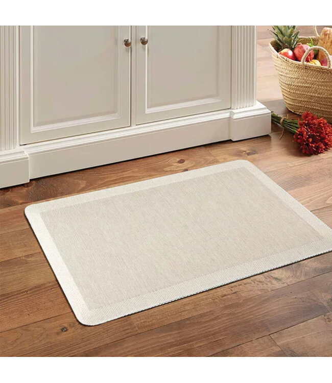 LAUREN TAYLOR TWEED ANTI FATIGUE KITCHEN MAT 19.6X39.5"