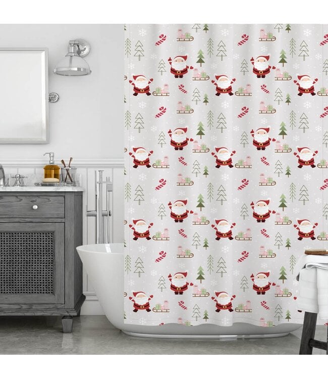 SAINT NICK SHOWER CURTAIN