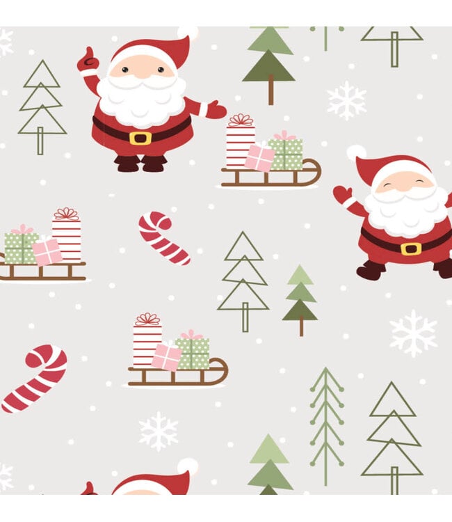 SAINT NICK SHOWER CURTAIN