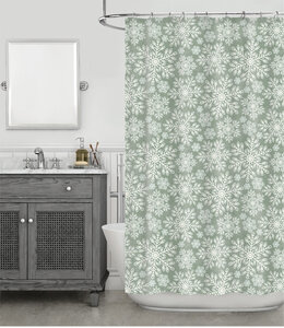 CRYSTAL EVE SHOWER CURTAIN