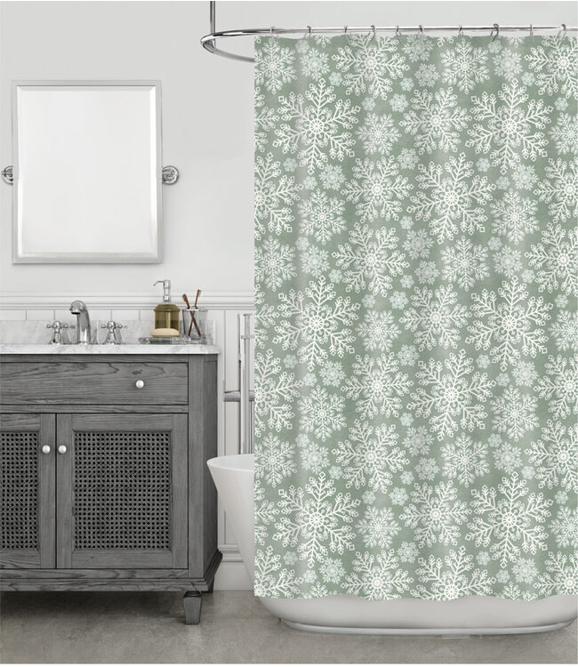 CRYSTAL EVE SHOWER CURTAIN