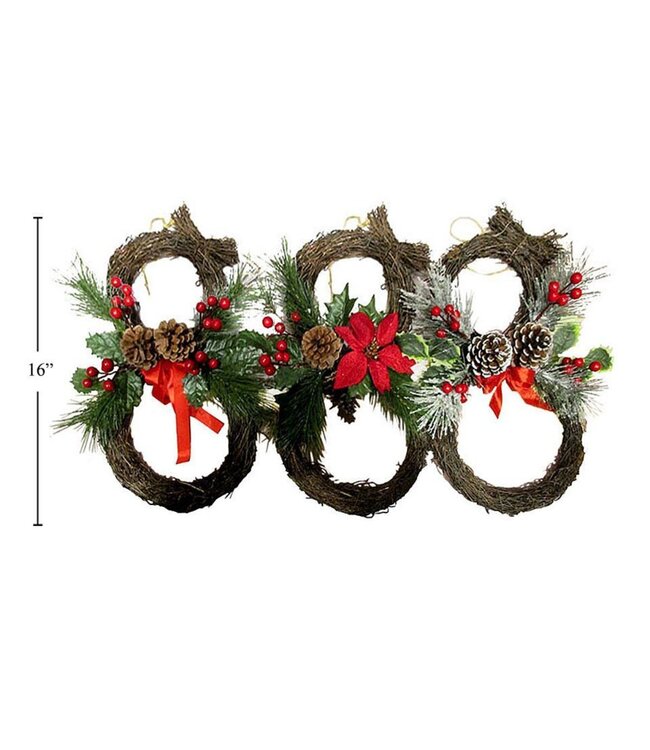 CHRISTMAS WREATH 16"