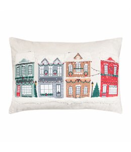 3D DETAIL FUN CUSHION 12X18" NEIGHBOURHOOD