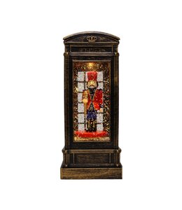 LAUREN TAYLOR NUTCRACKER PHONE BOOTH LANTERN w/VINTAGE COLOUR