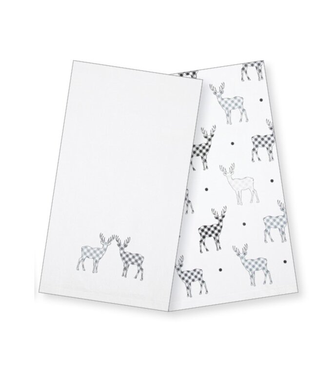 SET OF 2 FALL WOVEN PRINTED KITCHEN TOWEL 18X28"" AST