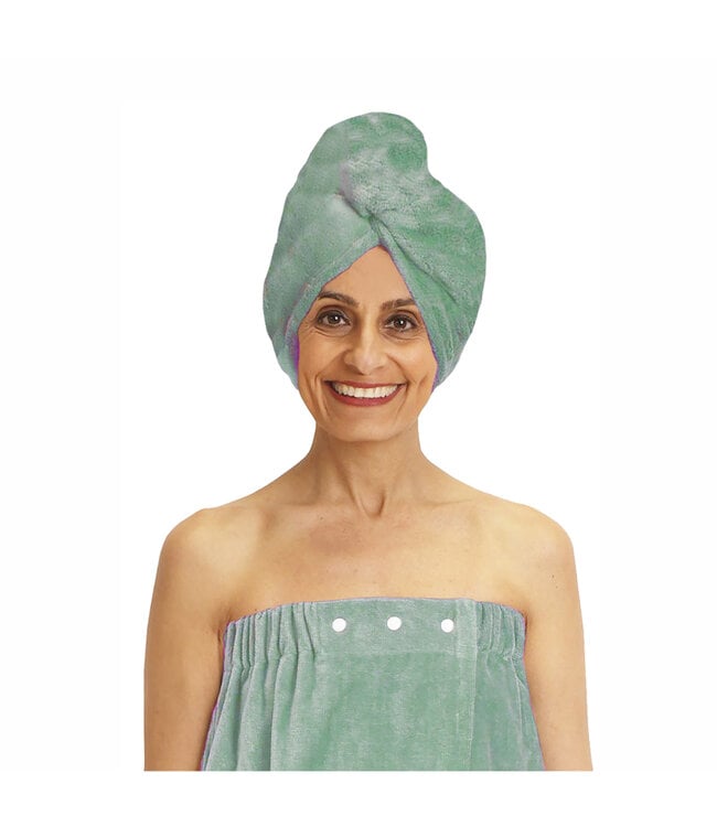3Pc ADULT SPA GIFT SET GREEN