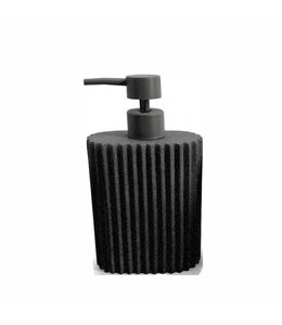 ZUNTO RESIN LOTION DISPENSER BLACK