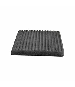 ZUNTO RESIN SOAP DISH BLACK