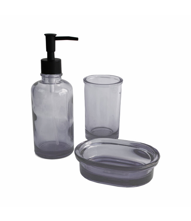 PONTA GLASS TUMBLER SMOKE