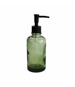 PONTA GLASS LOTION DISPENSER GREEN