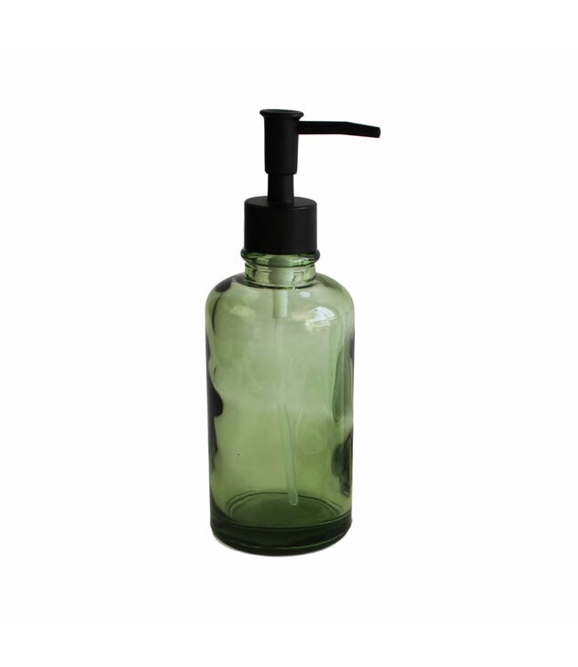 PONTA GLASS LOTION DISPENSER GREEN