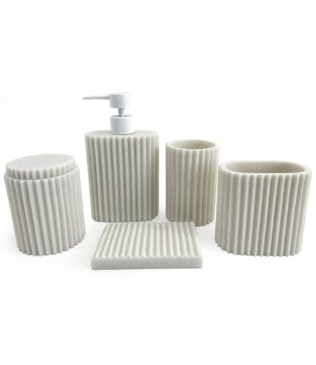 ZUNTO RESIN COTTON JAR CLOUD