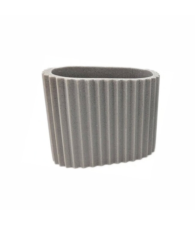 ZUNTO RESIN TOOTHBRUSH HOLDER GREY