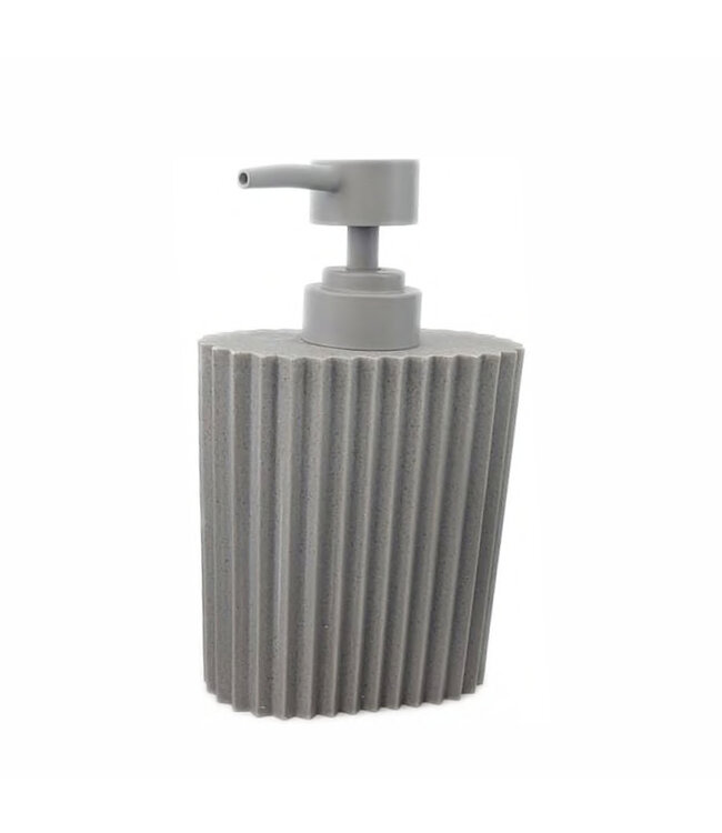 ZUNTO RESIN LOTION DISPENSER GREY