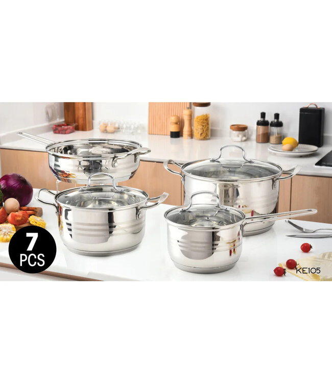 MASSIMO 7Pc COOKWARE SET
