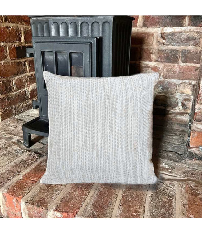 KIARA CHEVRON CHENILLE THROW SAGE 50X60"