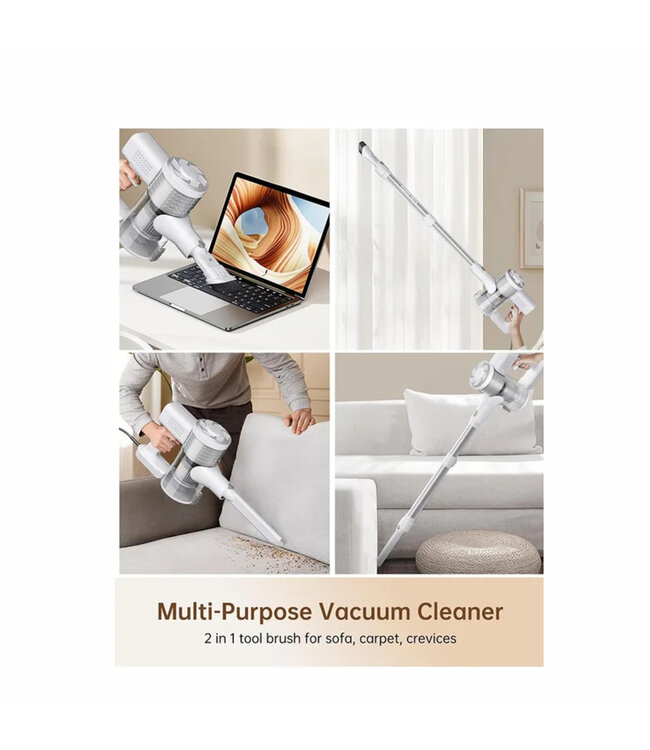 MASSIMO CORDED 600W MULTI PURPOSE VACUUM CLEANER WHITE