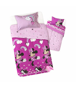DISNEY'S MINNIE MOUSE 2Pc COMFORTER SET PINK TWIN