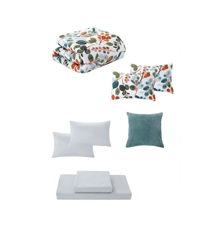 RUSTIC CABIN AMBER 8Pc COMFORTER SET