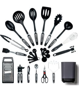 37 KITCHEN UTENSIL COOKING SET