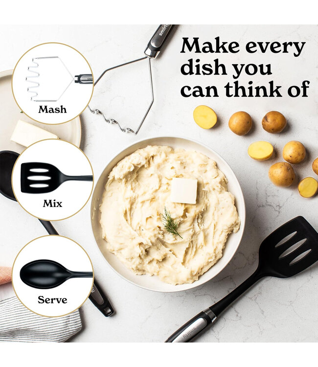 SMIRLY 37 KITCHEN UTENSIL COOKING SET