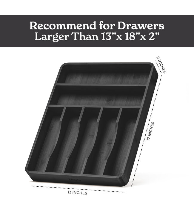 SMIRLY 7 SLOT KITCHEN DRAWER ORGANIZER