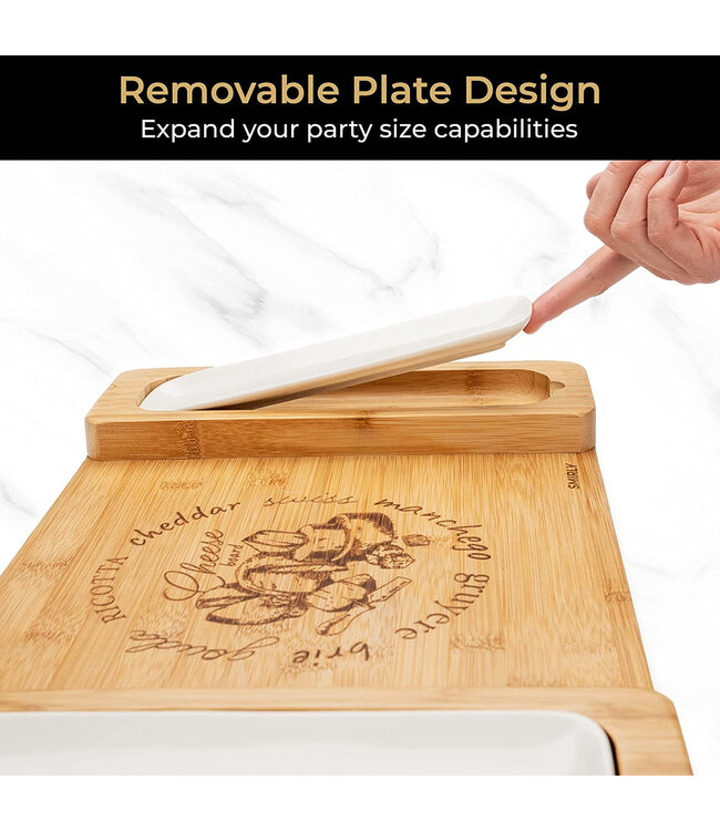 SMIRLY 2 PC EPIC AMUSE CHEESE BOARD V3