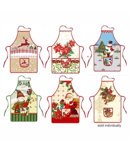 PRINTED CHRISTMAS APRON AST