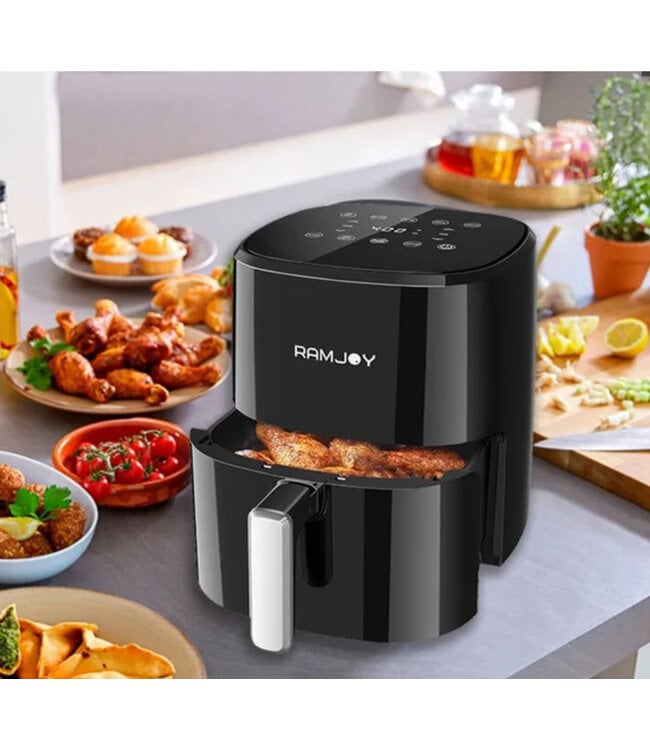 AIR FRYER 3.8L 1250W DIGITAL CONTROL BLACK