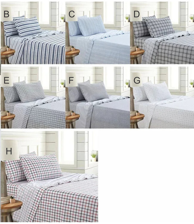 LAUREN TAYLOR RAYNOLDS COLLECTION MICROFIBER SHEET SET