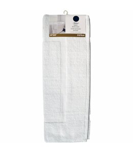 HOTEL TERRY BATH MAT 20"X30" WHITE
