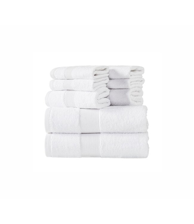 CAMELOT 8pc COTTON TOWEL SET