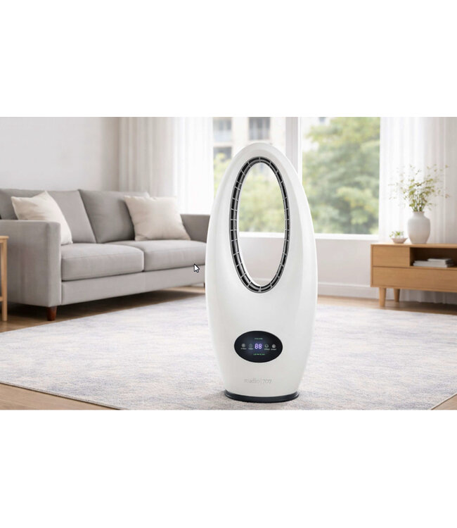 STUDIO 707 BLADELESS AIR COOLING FAN WHITE