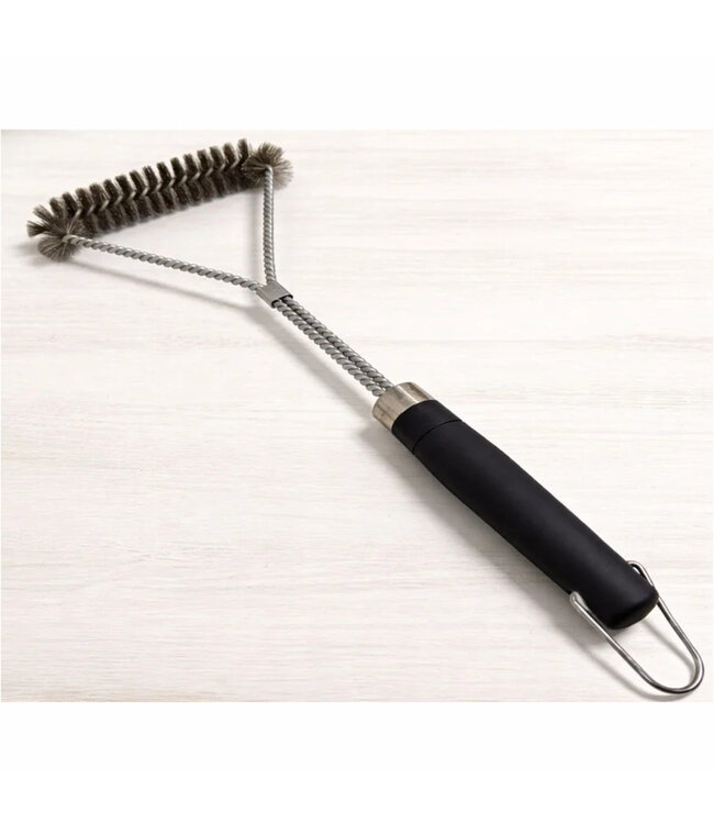 SOL DE MARE GRILL BRUSH WITH STAINLESS STEEL 18"