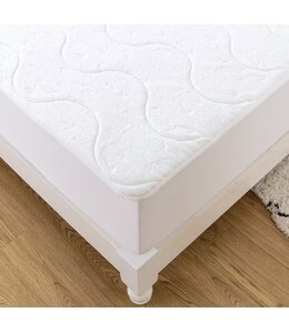 MAISON BLANCHE BAMBOO MEMORY FOAM MATTRESS PROTECTOR WHITE (MP4)