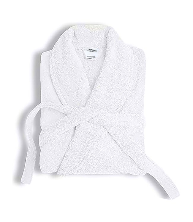 4Pc BATHROBE SET WHITE AST (S/M or L/XL)